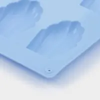 Форма для выпечки Доляна &laquo;Мадлен&raquo;, силикон, 28&times;17&times;2 см, 9 ячеек (6.7&times;4.5&times;1.3 см), голубая