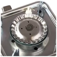 Плита газовая портативная maclay, для кемпинга, 15&times;15&times;9 см, квадратная
