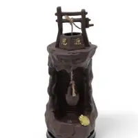 Подставка для благовоний TAKE IT EASY &laquo;Колодец&raquo;, набор благовоний конусы, стелющийся дым, 25&times;10&times;10 см, с подсветкой, батарейки LR=44