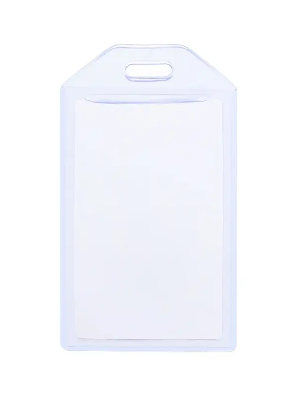 Бейдж - карман силиконовый, вертикальный, 54&times;90 мм