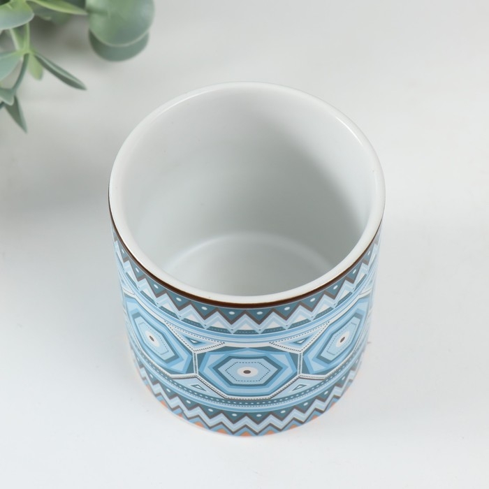 Вазон керамика Вазон керамика "Калейдоскоп" 200 мл 7,3х7,3х7,3 см