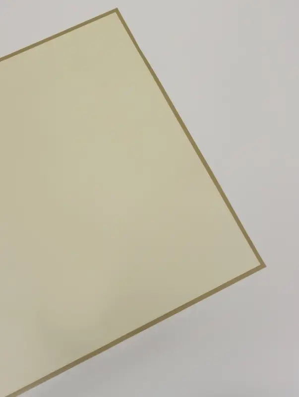 Пленка для цветов и букетов &laquo;Полупрозрачная кайма&raquo;, оливковая, 57&times;57 см