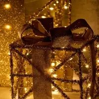 Фигура световая &laquo;Кубы&raquo;, 25&times;20&times;15 см, 90 LED, от батареек AAx8, свечение тёплое белое