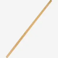 Метр деревянный, 100 см, см/дюймы