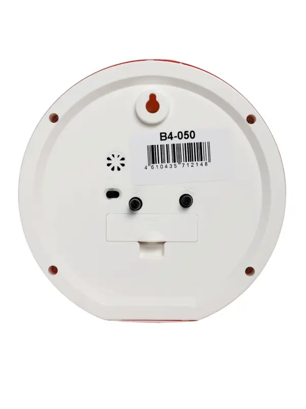 Будильник Будильник "Веселые гномы", плавный ход, d=15см, красный