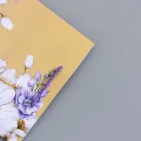 Пакет подарочный ламинированный &laquo;Самой нежной&raquo;, бежевый - сиреневый, 18&times;22.3&times;10 см