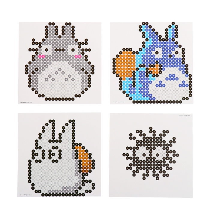 Аквамозаика «Тоторо», более 1200 шариков, 4 фигурки Аквамозаика «Тоторо», более 1200 шариков, 4 фигурки