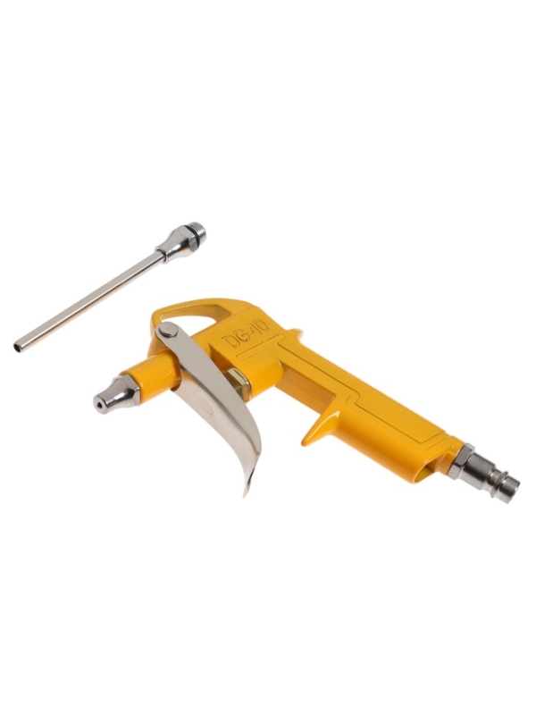 Продувочный пневматический пистолет ТУНДРА, металлический корпус, сопло 135 х 2 мм