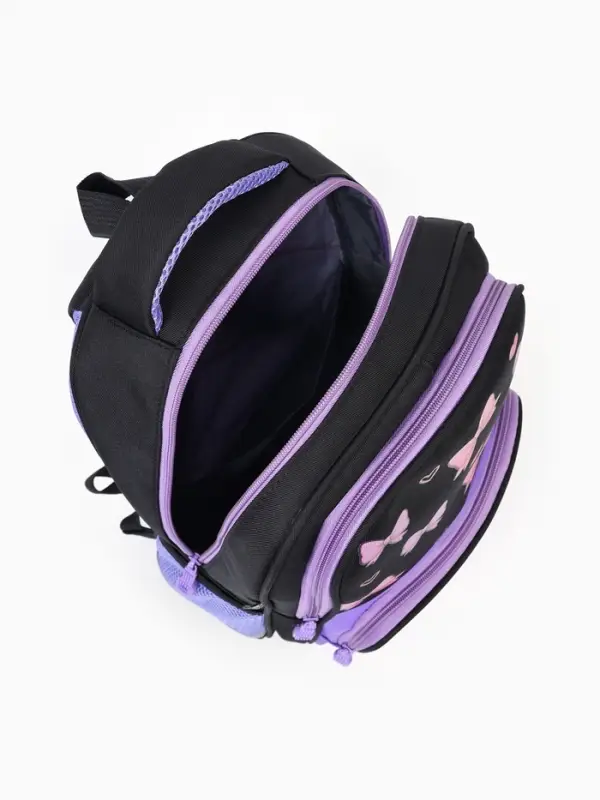 Рюкзак школьный, с эргономичной спинкой &laquo;Бантик&raquo;