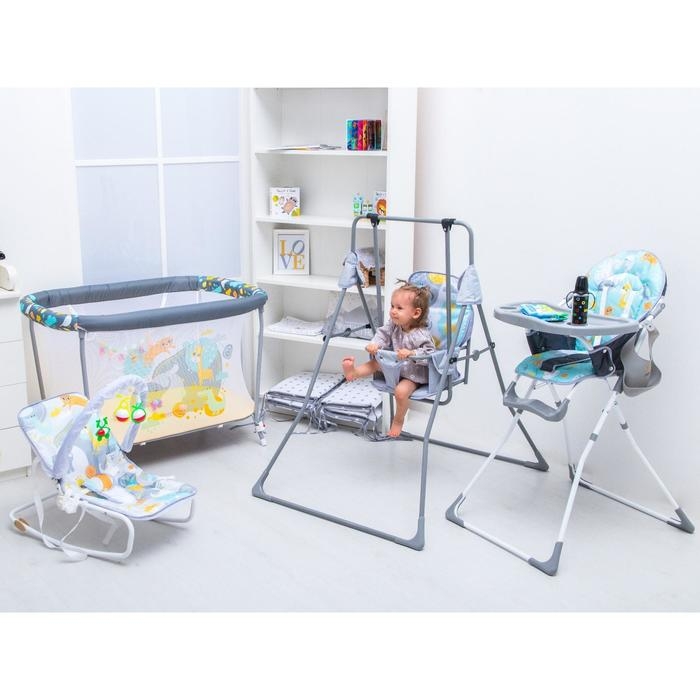 Качели детские напольные «Веселые зверята» Качели детские напольные «Веселые зверята»