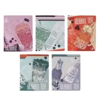 Тетрадь 48 листов, в клетку, Bubble tea