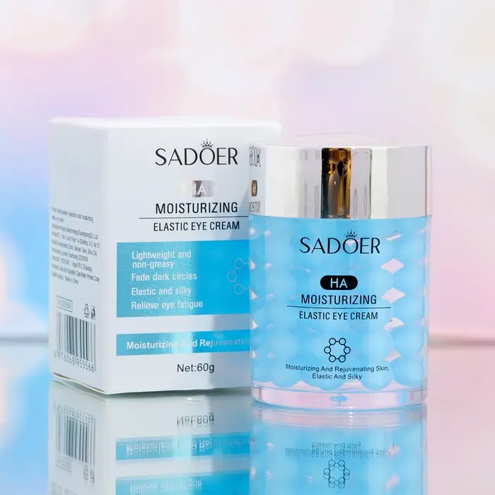 Крем для глаз капсульный питательный SADOER с гиалуроновой кислотой, против отёчности и морщин, 60 г