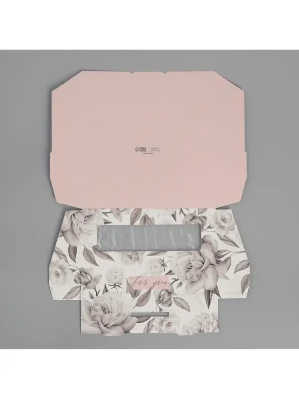 Кондитерская упаковка, коробка с ламинацией &laquo;Графика&raquo;, 17&times;7&times;4 см