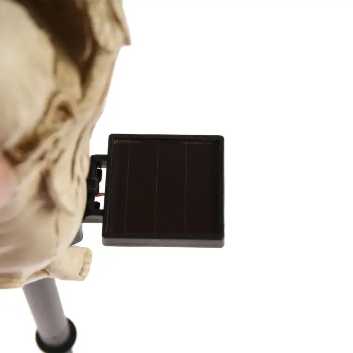 Садовый светильник &laquo;Ангелочки&raquo;, уличный, на солнечной батарее, 45 см, 1 LED, свечение тёплое белое