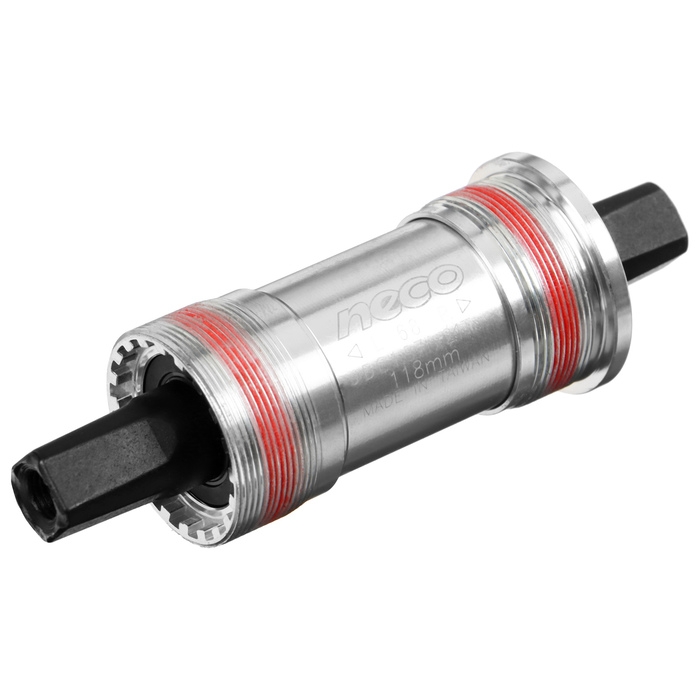 Каретка Neco B920AAL, (BSA) квадрат, 68х118 мм Каретка Neco B920AAL, (BSA) квадрат, 68х118 мм