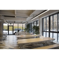 Светильник FLORA-36 OPAL-1540 36Вт 4000К IP40 3100лм сер.CSVT ЦБ000012174