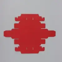 Коробка подарочная для 3 конфет &laquo;Красная&raquo;, 13.3&times;3.3&times;5.8 см