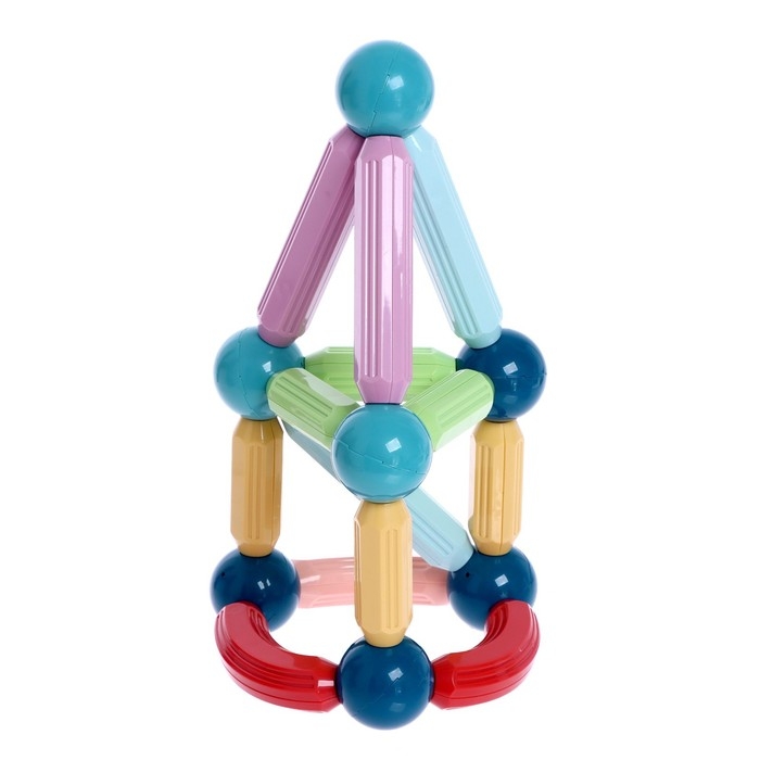 Конструктор магнитный для малышей «Магические палочки», 25 деталей Конструктор магнитный для малышей «Магические палочки», 25 деталей