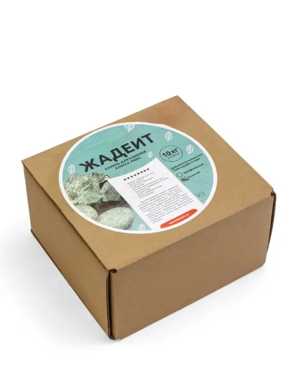 Камни для бани &laquo;Жадеит&raquo;, 10 кг, колотые, фракция 7-12 см