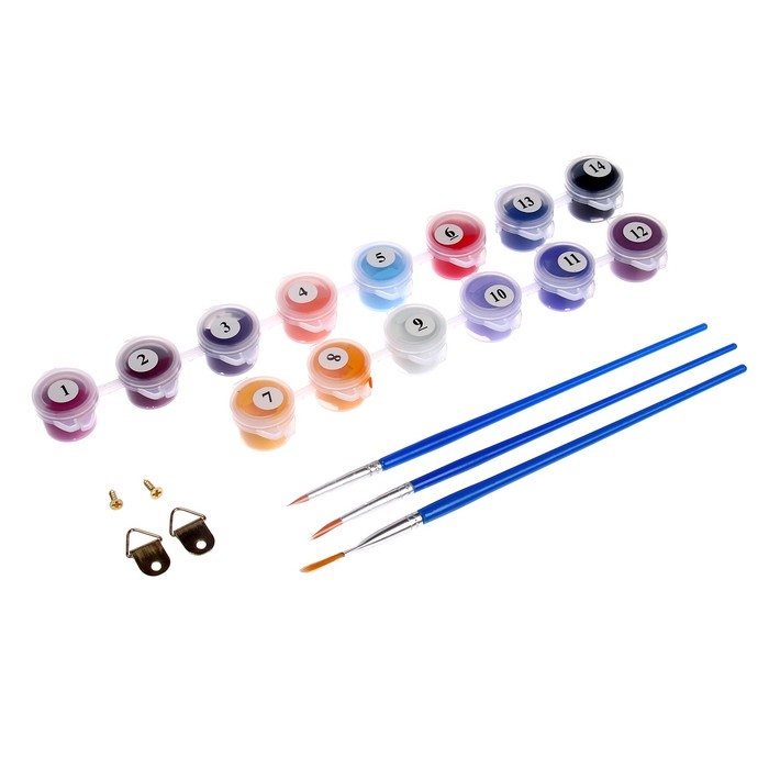 Картина по номерам на холсте с подрамником &laquo;Объятия на закате&raquo;, 20х30 см