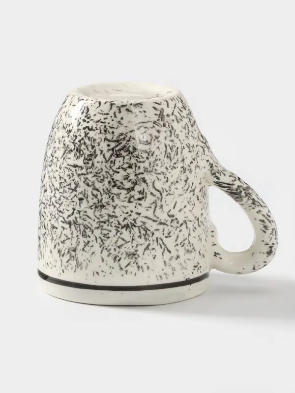 Набор посуды Керамика ручной работы &laquo;Персия&raquo;, 3 предмета: кувшин 1.5 л, кружки 350 мл, бежевый