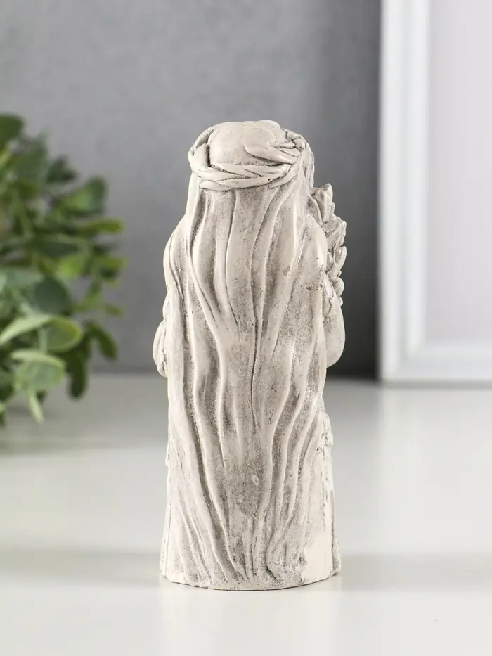 Фигура гипс "Лесная Берегиня" 13х6 см, под камень Фигура гипс "Лесная Берегиня" 13х6 см, под камень