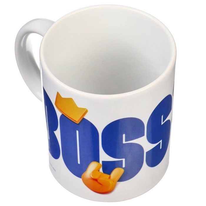 Кружка сублимация, 350 мл Кружка сублимация, 350 мл "БОСС", Смешарики