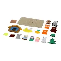 Настольный театр &laquo;Набор 5 в 1: Колобок, Репка, Курочка Ряба, Теремок, Маша и медведь&raquo;