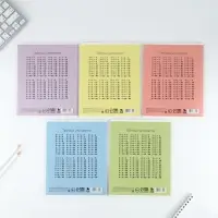 Тетрадь в клетку 18 листов А5, на скрепке &laquo;Цветные обложки&raquo;, обложка мелованный картон, 5 видов МИКС