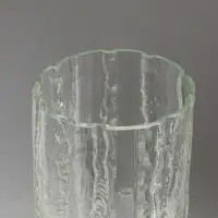 Ваза декоративная, h=35 см, d=12 см, стекло, прозрачная