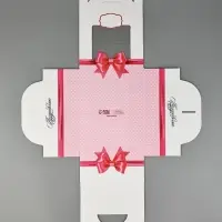 Коробка для бенто-торта &laquo;Поздравляю&raquo;, 14&times;14&times;8 см