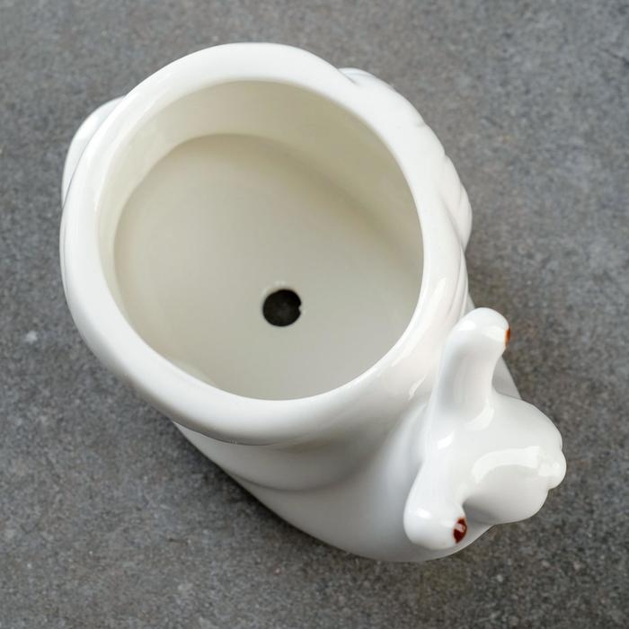 Горшок  Горшок "Улитка" 13х9х9см