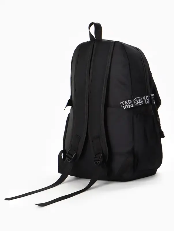 Рюкзак школьный для мальчика, 1 отделение, 5 карманов, 31&times;14&times;45 см, чёрный