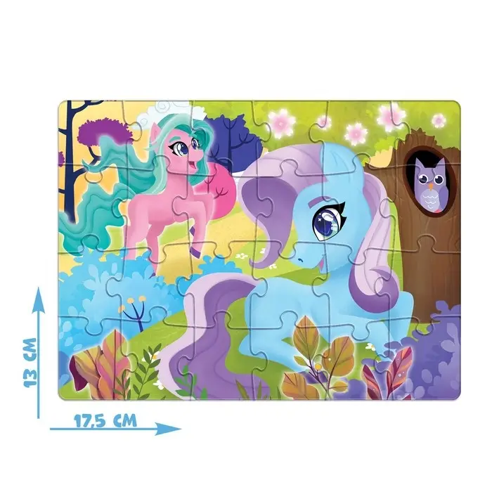Пазл «Сказочные пони», 24 элемента Пазл «Сказочные пони», 24 элемента