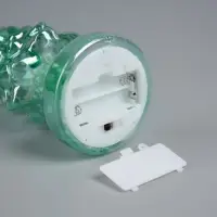 Светодиодная фигура &laquo;Ёлка зеленая&raquo;, 22.5&times;8 см, 10 LED, от батареек АААх2, свечение тёплое белое