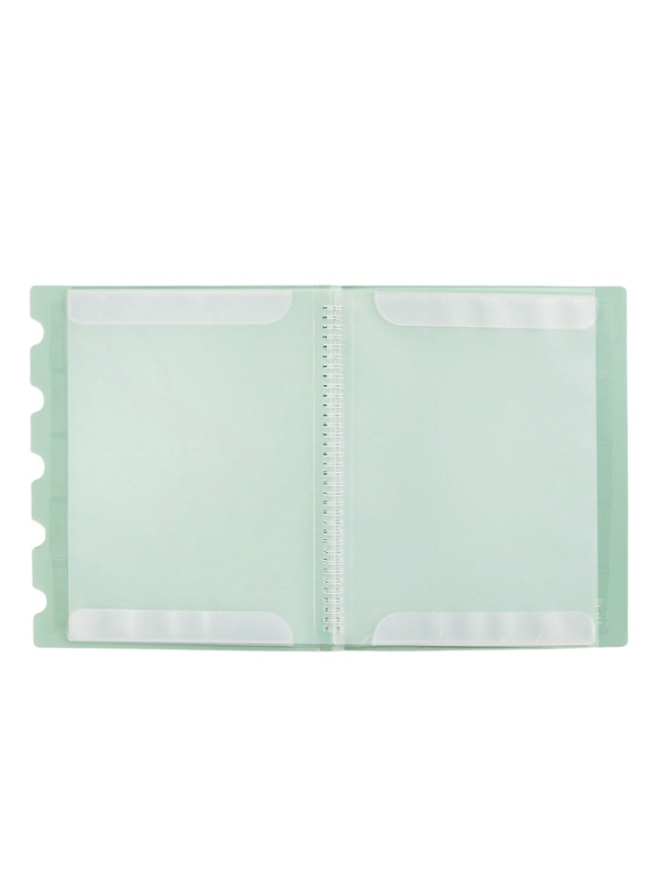 Нотная папка - 10 файлов 20 листов зеленая Нотная папка - 10 файлов 20 листов зеленая