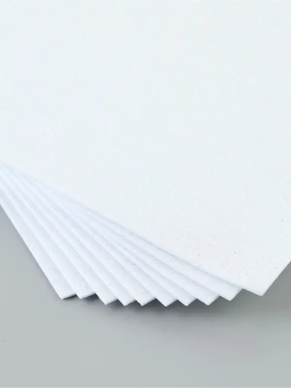 Фоамиран глиттерный Magic 4 Hobby 2 мм, белый, 20&times;30 см