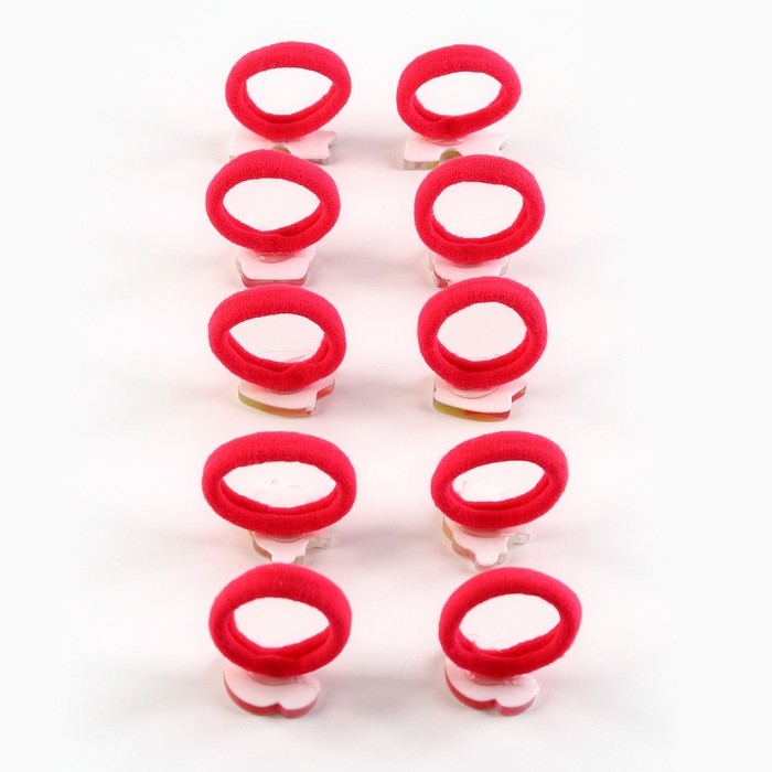 Резинки для волос детские «Котята», 10 шт, р-р резинки 1.5 х 1.5 х 1 см Резинки для волос детские «Котята», 10 шт, р-р резинки 1.5 х 1.5 х 1 см