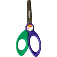 Ножницы детские Kores Birdy,125мм,с пластик. ручками, тупоконечные, ассорти
