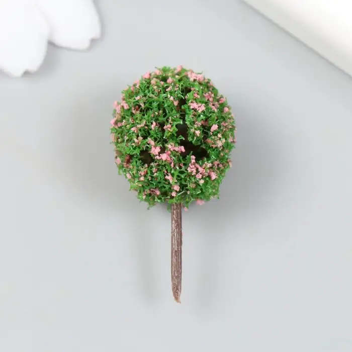 Искусственное растение для творчества пластик "Сакура" 2,3х3,6 см