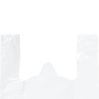 Пакет-майка  Благодарим за покупку 28+14x50 см. 12 мкм.,белый, НД,100шт./уп