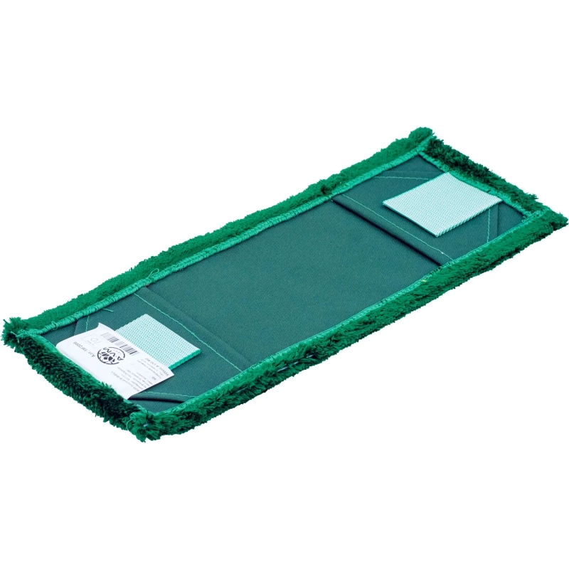 Насадка МОП 40х13 см микрофибра ухо+карман зеленый MF2088