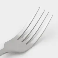 Вилка столовая Доляна &laquo;София&raquo;, длина 18.8 см, толщина 2 мм, нержавеющая сталь