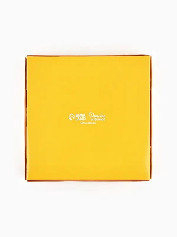 Коробка под 4 конфеты со скретч-слоем &laquo;Бант&raquo;, 10.5&times;10.5&times;3.5 см