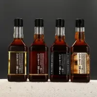 Набор "Настоящему мужику", 4 геля для душа во флаконах виски по 500 мл