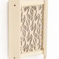 Абажур угловой со вставкой №3 32х39х10 см