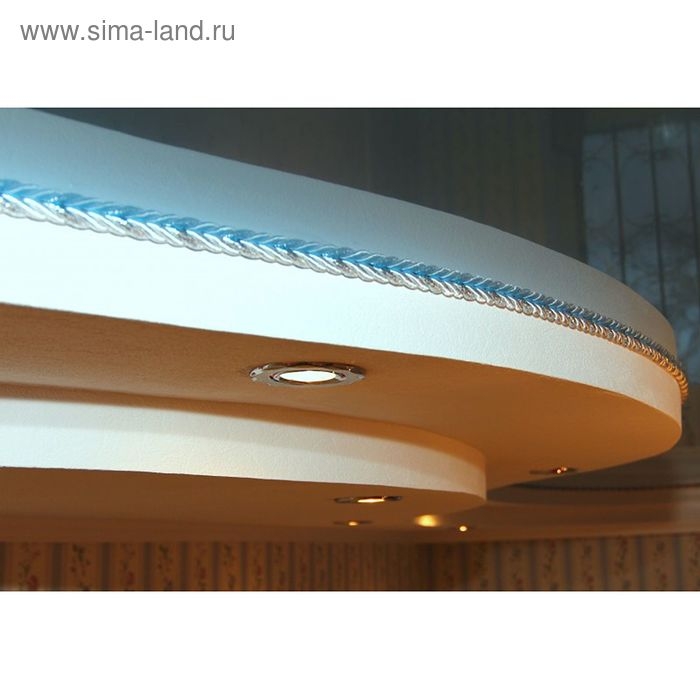 Шнур витой декоративный 12 мм без тесьмы №3.0, 25 м