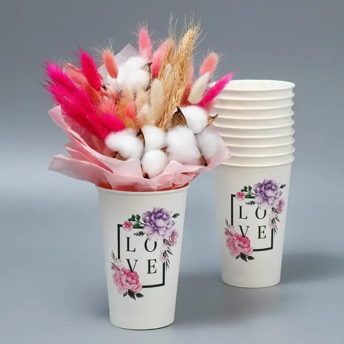 Стакан для цветов «Рамка», 350 мл Стакан для цветов «Рамка», 350 мл