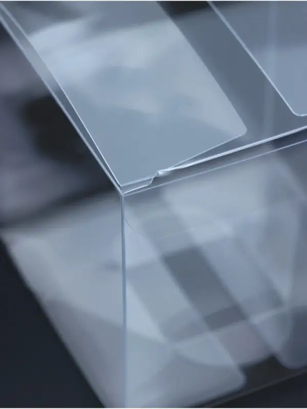 Складная прозрачная коробка из PVC, для упаковки подарков, 7×7×7 см Складная прозрачная коробка из PVC, для упаковки подарков, 7×7×7 см