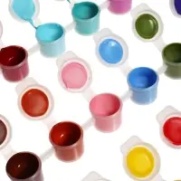 Краска акриловая, набор 18 цветов &times; 3 мл, Calligrata, морозостойкие, в пакете